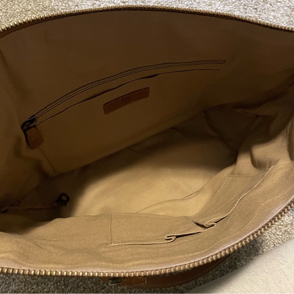 Frye Melissa Patchwork leather tote brown - Picture 7 of 8